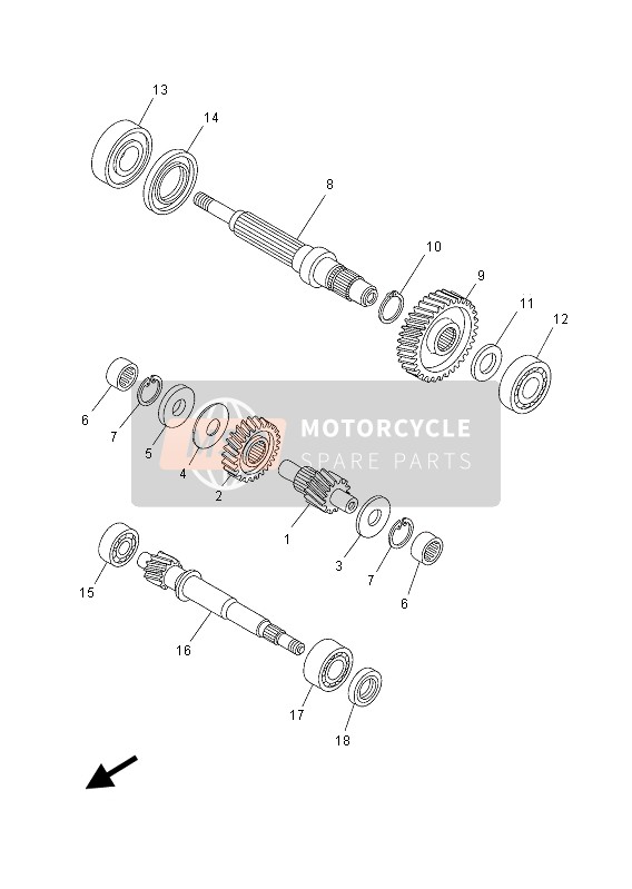 Yamaha YP400R 2013 Trasmissione per un 2013 Yamaha YP400R